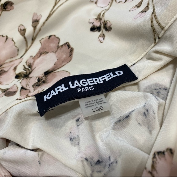 ⭐️KARL Lagerfeld ⭐️ designer blouse size large - Picture 12 of 16